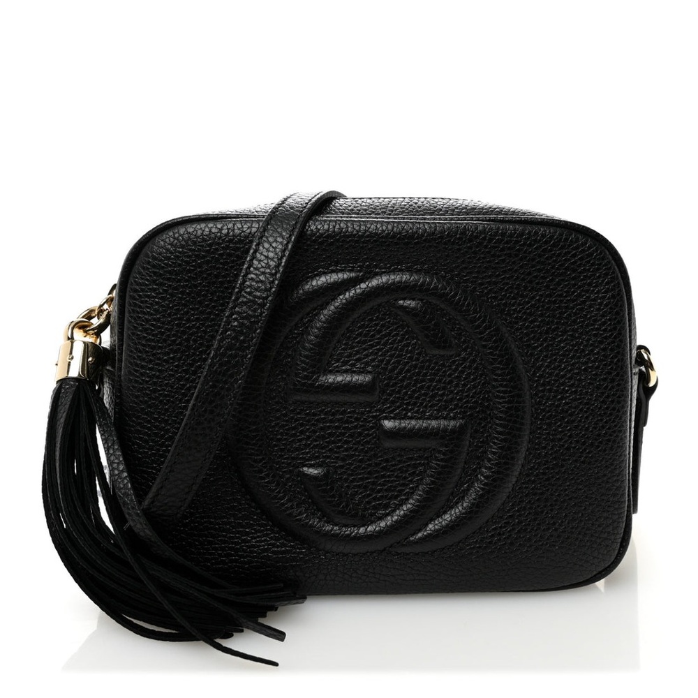 Gucci pebbled leather soho disco bag
